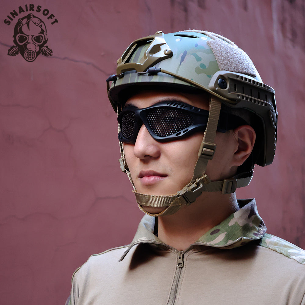 SINAIRSOFT Tactical Goggles Airsoft Bb Metal Mesh Eyewear Eye Protection