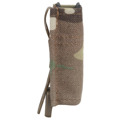 SINAIRSOFT Tactical 9mm 5.56 Magazine Pouch Open Top Mag Carrier MOLLE Rifle Pistol Holder