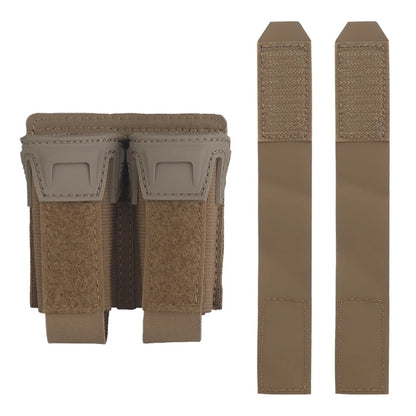 SINAIRSOFT Camo Style Pistol Mag Pouch MOLLE Fast 9MM Single Mag Pouch