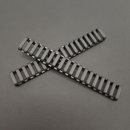 SINAIRSOFT 4 x Rifle Ladder 20mm Rail Cover 18 Rubber Slot Picatinny Heat Resistant