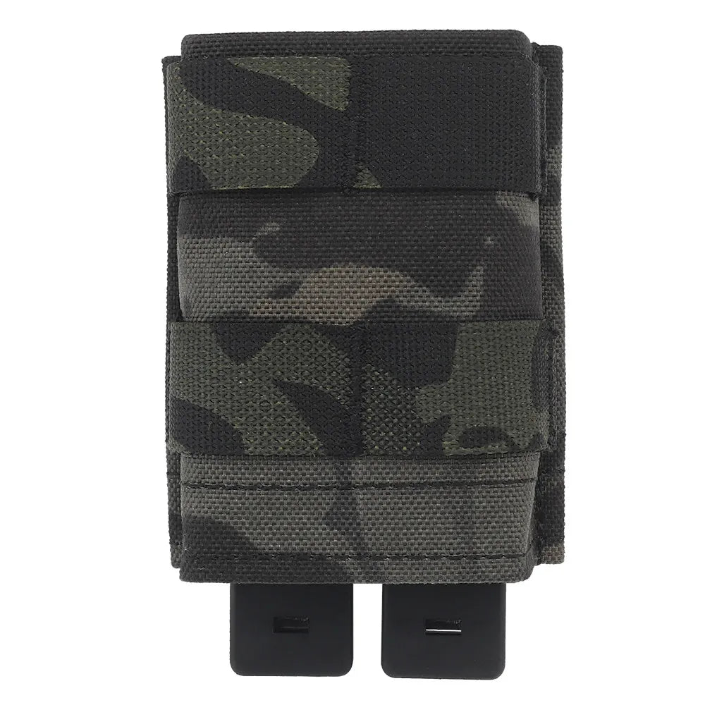 SINAIRSOFT Tactical FAST 5.56 Single Mag Pouch MOLLE Magazine Pouch   (Medium)