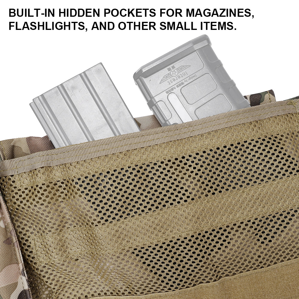 SINAIRSOFT Modular Tactical Training Combat Vest Plate Carrier Body