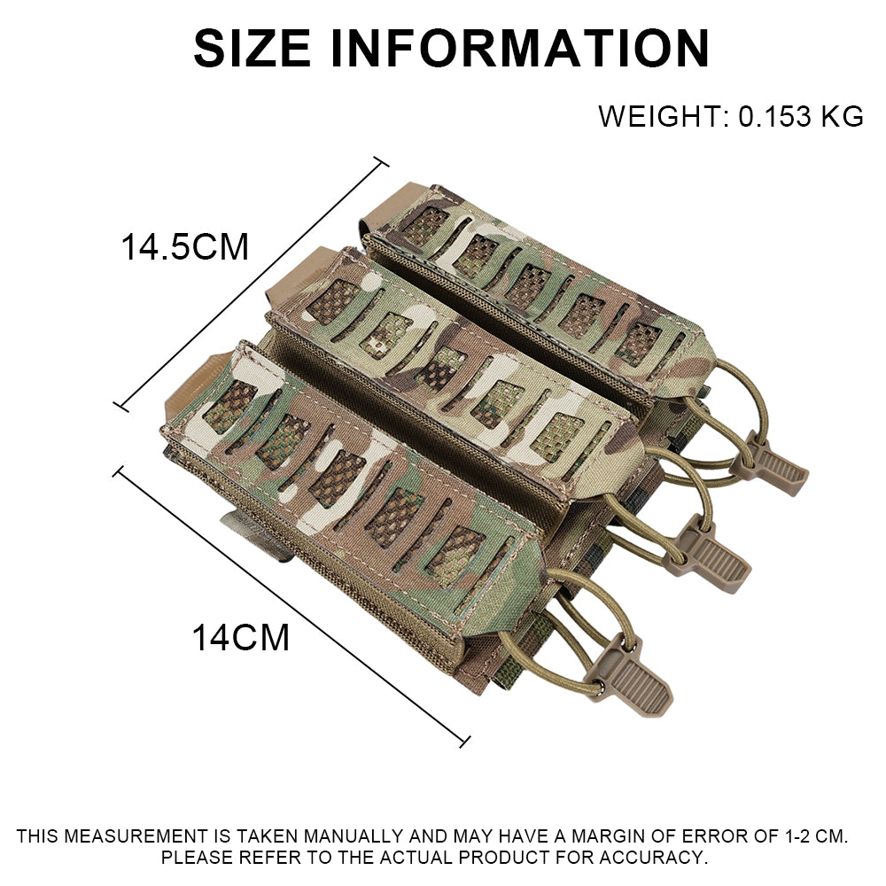 SINAIRSOFT Tactical MP5 MP7 Magazine Pouch Belt Mag Holder Molle Pouch