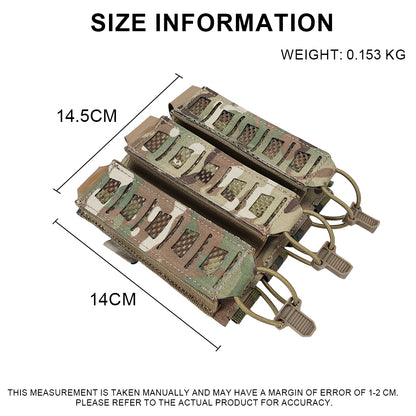 SINAIRSOFT Tactical MP5 MP7 Magazine Pouch Belt Mag Holder Molle Pouch