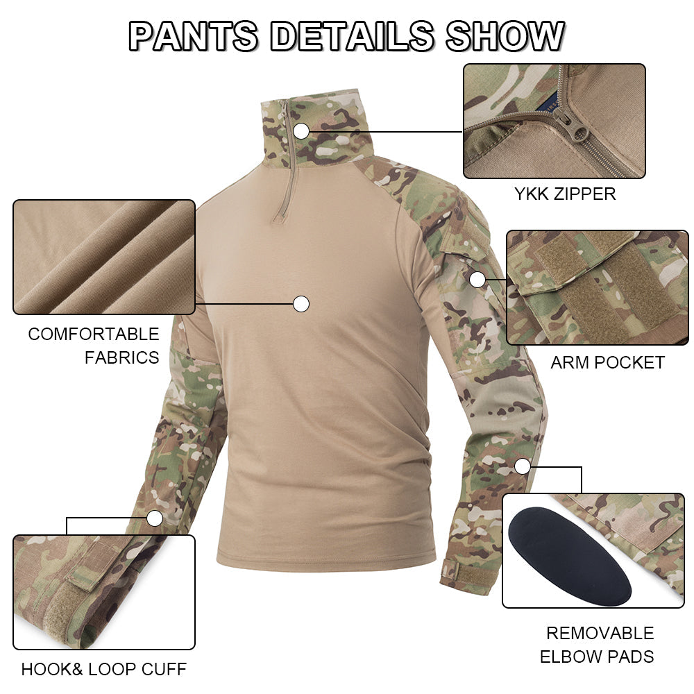 SINAIRSOFT Tactical Gen3 BDU Combat Camouflage Uniform Set
