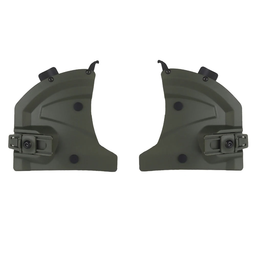SINAIRSOFT Tactical Helmet 3.0 Guide Rail Side Ear Cover Protection Earmuffs Accessories