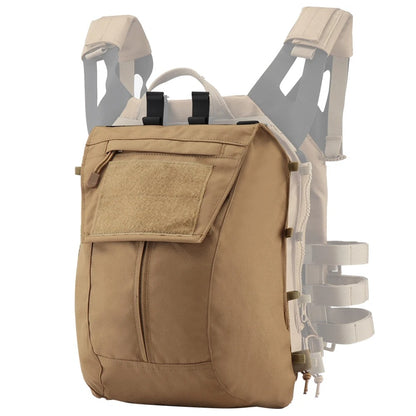 SINAIRSOFT Tactical Pack Zip-on Panel Plate Backpack Carrier Back Bag