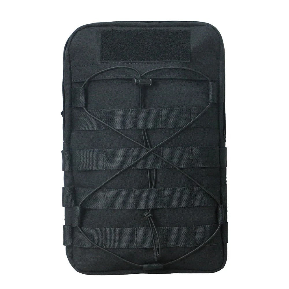SINAIRSOFT Tactical Vest Back Panel Zipper on Backplate Airsoft Expansion Accessory Bag
