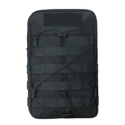 SINAIRSOFT Tactical Vest Back Panel Zipper on Backplate Airsoft Expansion Accessory Bag
