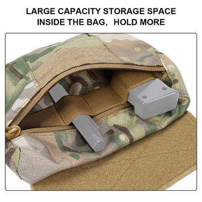 SINAIRSOFT Tactical Molle Chest Rig Drop Dump Pouch Bag For CRM CRX D3 Vest