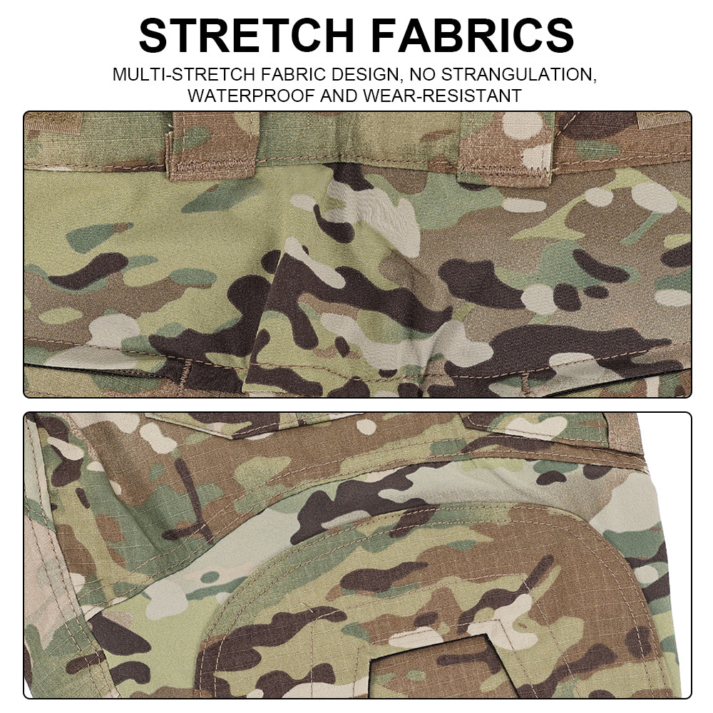 SINAIRSOFT Men's Tactical G3 Camouflage Pants Hunting Clothes