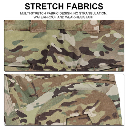 SINAIRSOFT Men's Tactical G3 Camouflage Pants Hunting Clothes