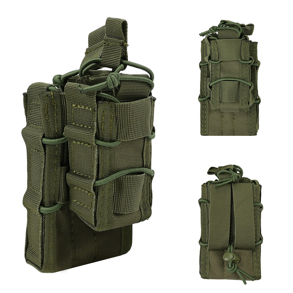 SINAIRSOFT Molle 5.56 7.62 Single Double Magazine Pouch Vest Pouches Waist Bag