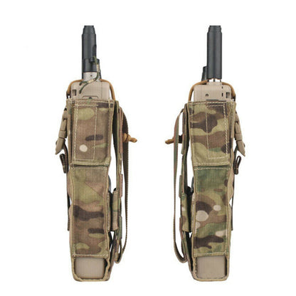 EMERSONGEAR Tactical Molle Radio Pouch Walkie Talkie Carrier Bag