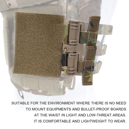 SINAIRSOFT Tactical MOLLE Quick Release Buckle Cummerbund Adapter Vest