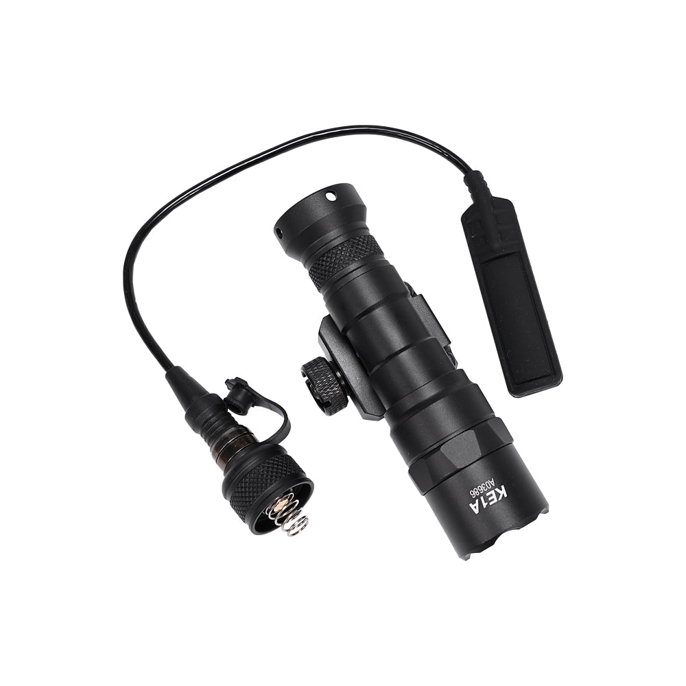 SINAIRSOFT Tactical 400 Lumens LED Flashlight Scout Lights Lamp Airsoft Rail Mount