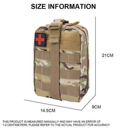 SINAIRSOFT Tactical First Aid Kit Survival Kit Molle Rip-Away EMT Pouch Bag Medical Pack