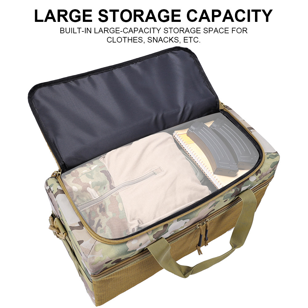 SINAIRSOFT Tactical Large Backpack Single Shoulder Bag Foldable