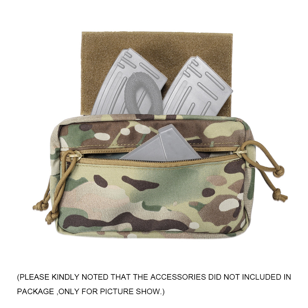 SINAIRSOFT Tactical Drop Pouch Front Sub Abdominal Carrying Kit Bag for Tactical Chest Rig