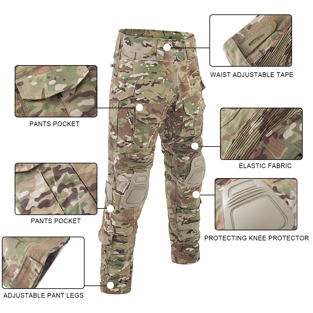 SINAIRSOFT Tactical Gen3 BDU Combat Camouflage Uniform Set