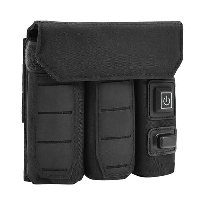 SINAIRSOFT Tactical Molle 9mm Magazine Mag Pouch Pistol USB Power Thermostat