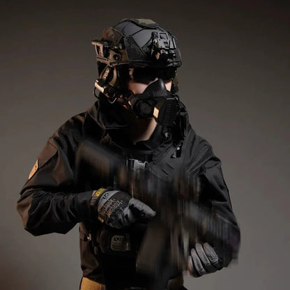 SINAIRSOFT Tactical Breathable Functional Hooded Sleeve Coat