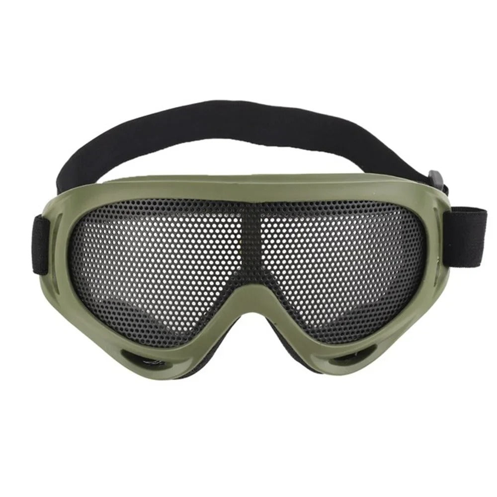 SINAIRSOFT Tactical Airsoft Hunting Metal Mesh Lens Goggle Eyewear