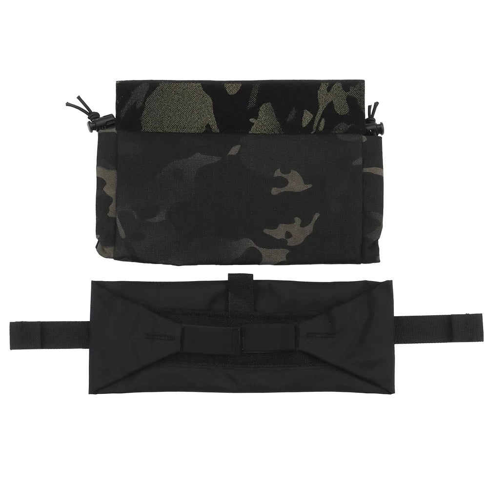SINAIRSOFT Tactical Rolling Up Medical Pouch IFAK Storage Belly Bag D3 CRM Vest