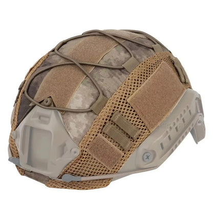 SINAIRSOFT Tactical Helmet Cover W/ mesh for Airsoft Hunting Fast Helmet Headwear