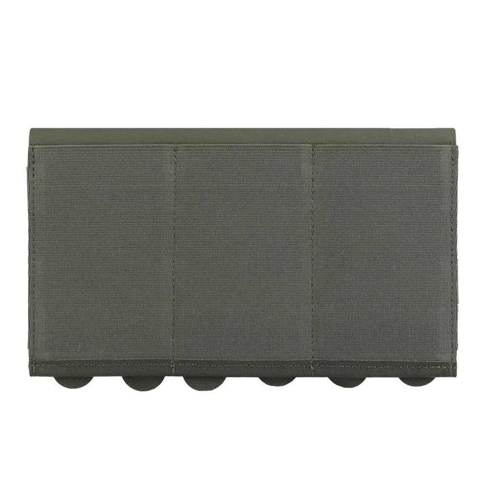 SINAIRSOFT Tactical Molle Triple Open 5.56 7.62 Magazine Pouch Elastic Mag Holder