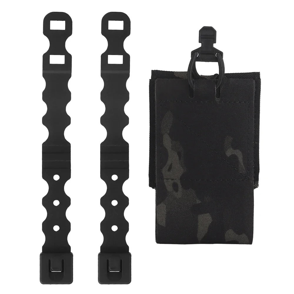 SINAIRSOFT Tactical Single Mag Pouch Elastic Large Rifle Magazine Pouch