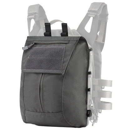 SINAIRSOFT Tactical Pack Zip-on Panel Plate Backpack Carrier Back Bag