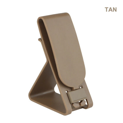 Tactical Headset Belt Holder Shooting Earphone Hanger Molle Waist