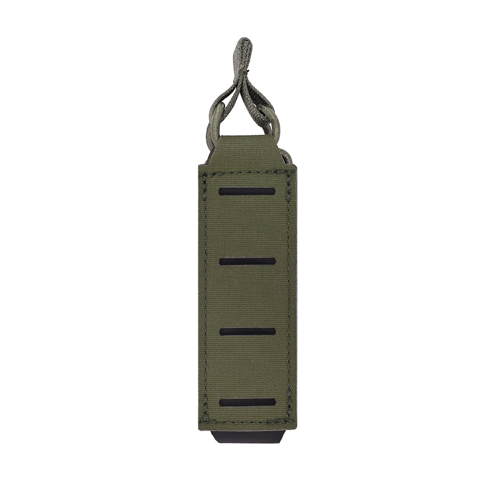 SINAIRSOFT Tactical Molle Pistol 9mm Single Magazine Pouch Flashlight