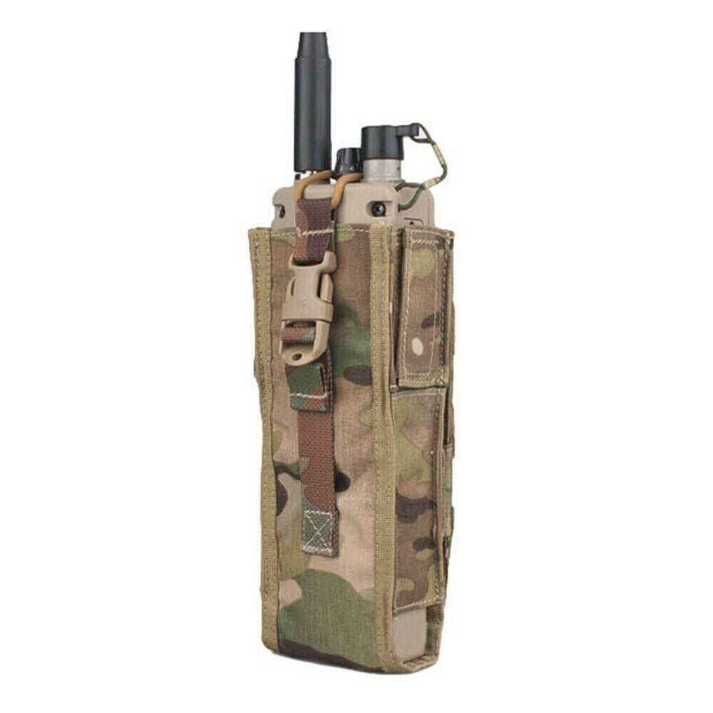 EMERSONGEAR Tactical Molle Radio Pouch Walkie Talkie Carrier Bag