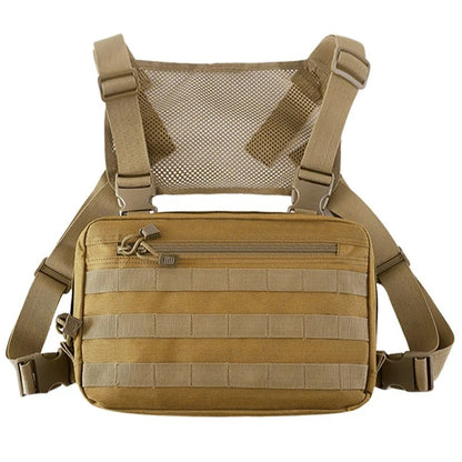 SINAIRSOFT Tactical Recon Kit Bag Molle Pouch Chest Rig Bag Multi-Purpose EDC Carry Pouches