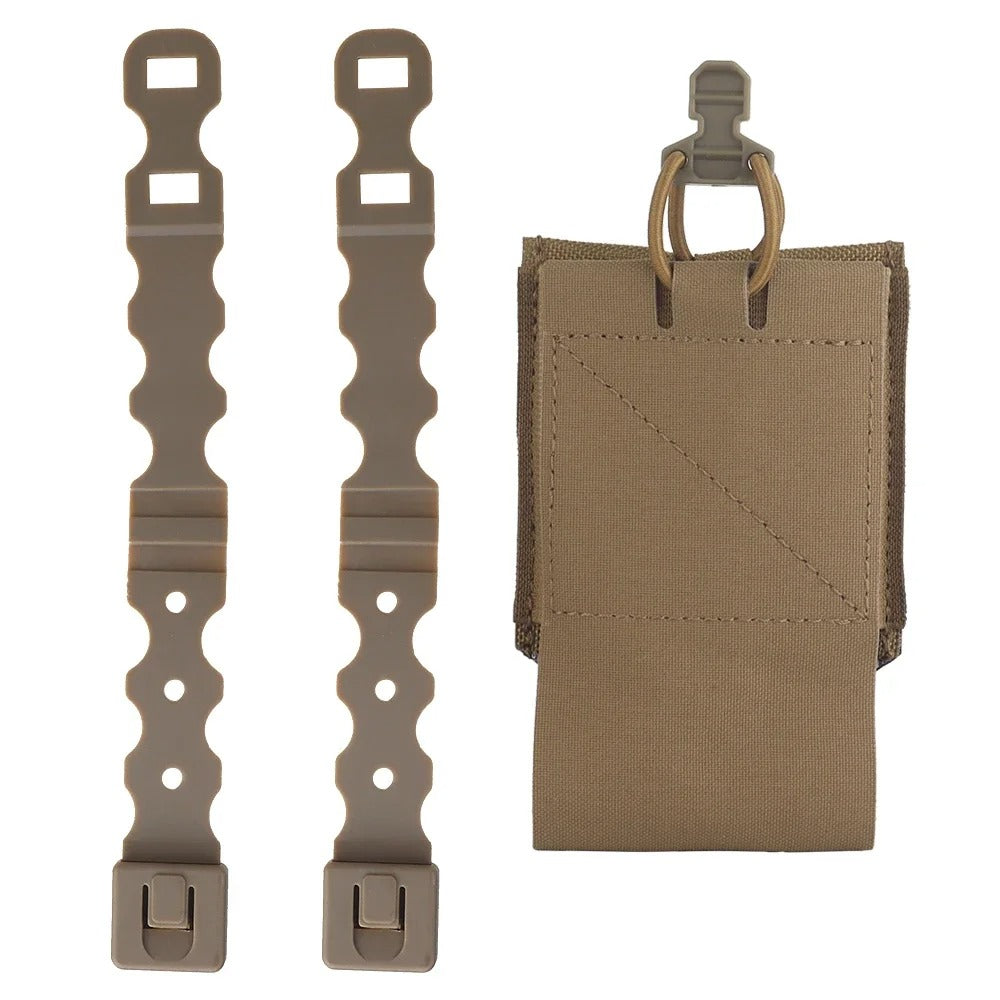 SINAIRSOFT Tactical Single Mag Pouch Elastic Large Rifle Magazine Pouch