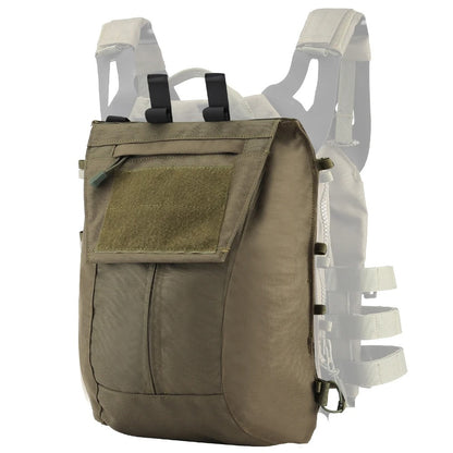 SINAIRSOFT Tactical Pack Zip-on Panel Plate Backpack Carrier Back Bag