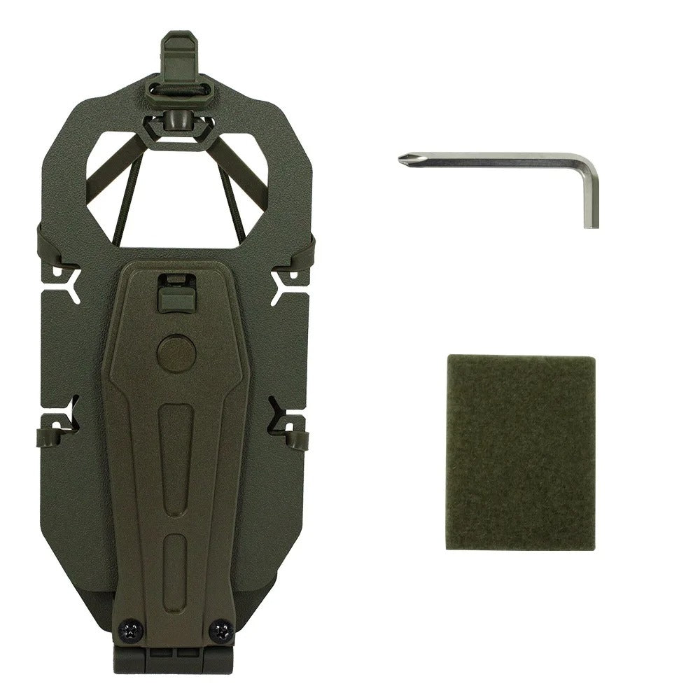 SINAIRSOFT Tactical Vest Molle Accessories Chest Strap Folding Navigation Board