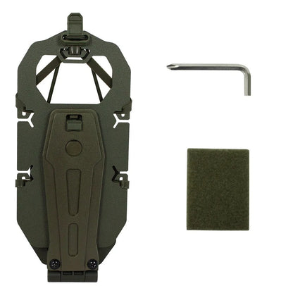 SINAIRSOFT Tactical Vest Molle Accessories Chest Strap Folding Navigation Board