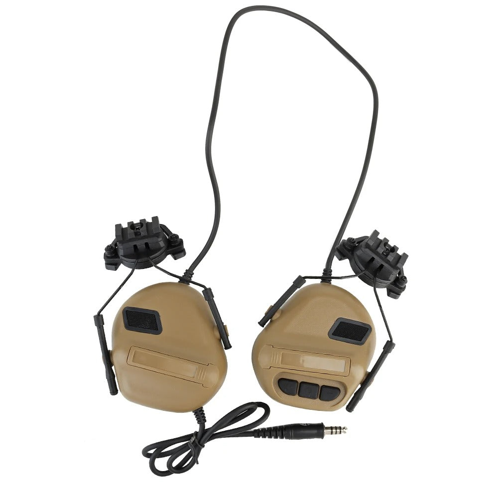 SINAIRSOFT Tactical Headset Hunting Headphone Communication earphone For Helmet