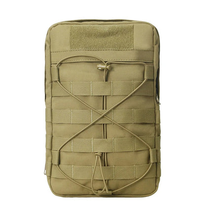 SINAIRSOFT Tactical Vest Back Panel Zipper on Backplate Airsoft Expansion Accessory Bag