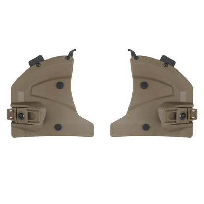 SINAIRSOFT Tactical Helmet 3.0 Guide Rail Side Ear Cover Protection Earmuffs Accessories