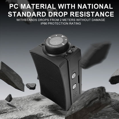 SINAIRSOFT Tactical Helmet Recorder II - 4K 30FPS Action Camera with Night Vision & MOLLE Mount for Airsoft, Hunting, Law Enforcement