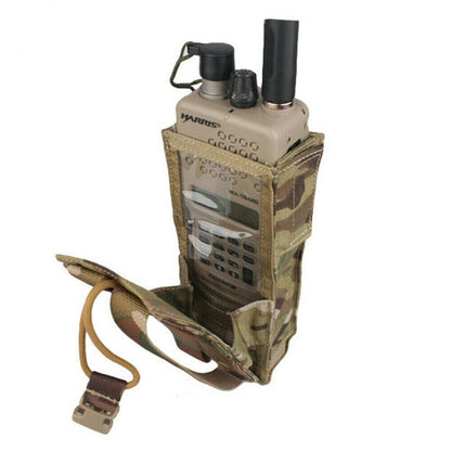 EMERSONGEAR Tactical Molle Radio Pouch Walkie Talkie Carrier Bag