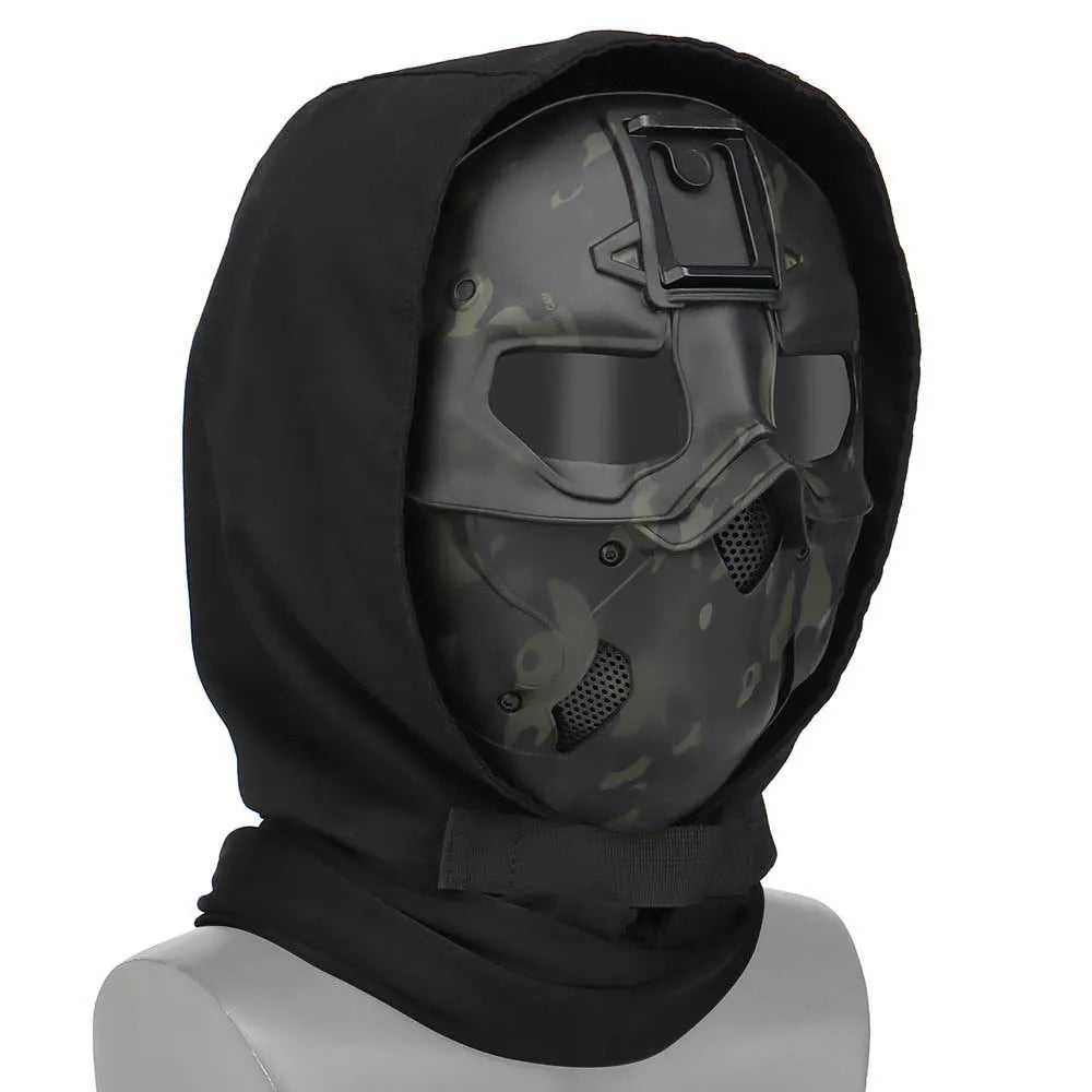 SINAIRSOFT Full Face Tactical Breathable W/ Headgear Mask