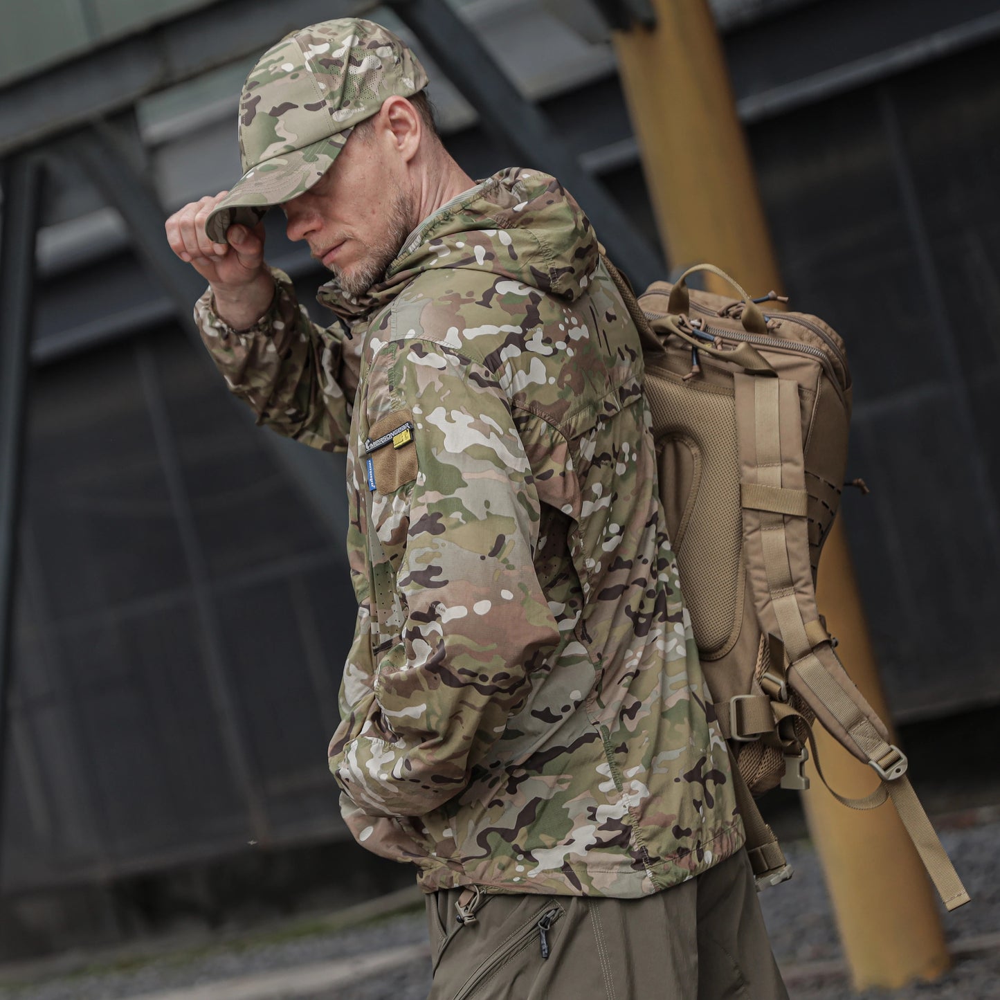 EMERSONGEAR UPF100+ Sun Protective Jacket Ultra Lightweight Breathable Men's Coat