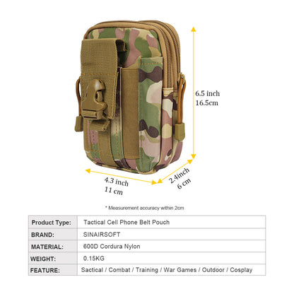 SINAIRSOFT Tactical Waist Pack Belt Bag Camping Hiking  Molle Pouch Wallet