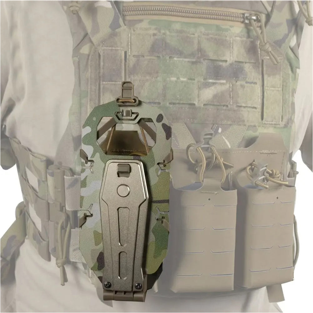 SINAIRSOFT Tactical Vest Molle Accessories Chest Strap Folding Navigation Board