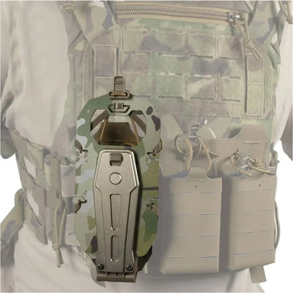 SINAIRSOFT Tactical Vest Molle Accessories Chest Strap Folding Navigation Board
